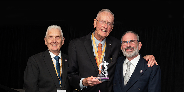 G. Michael Johnston, DO receives Distinguished Legacy Award 